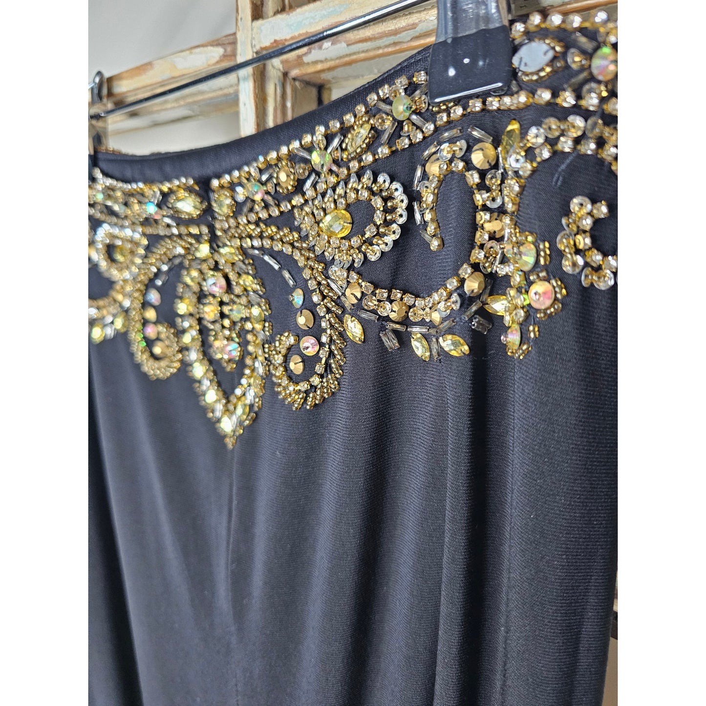 Formal Dress Camille La Vie Two Piece Sleeveless Gem With Long Skirt Ladies Size 2