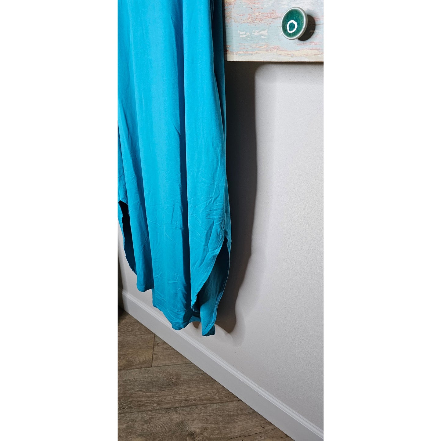 NWT Turquoise Sleeveless Maxi Dress Ladies Size 2X 18/20