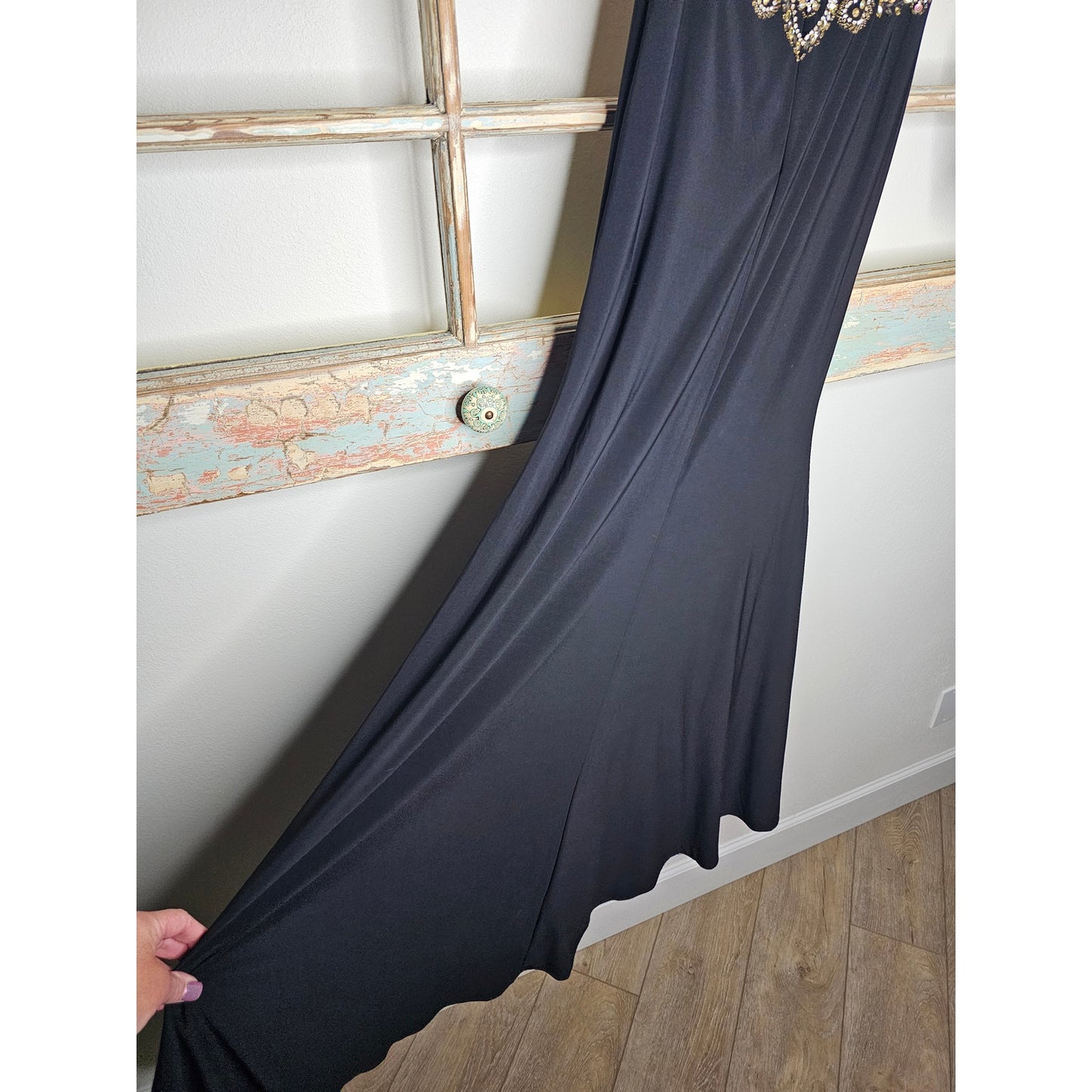 Formal Dress Camille La Vie Two Piece Sleeveless Gem With Long Skirt Ladies Size 2