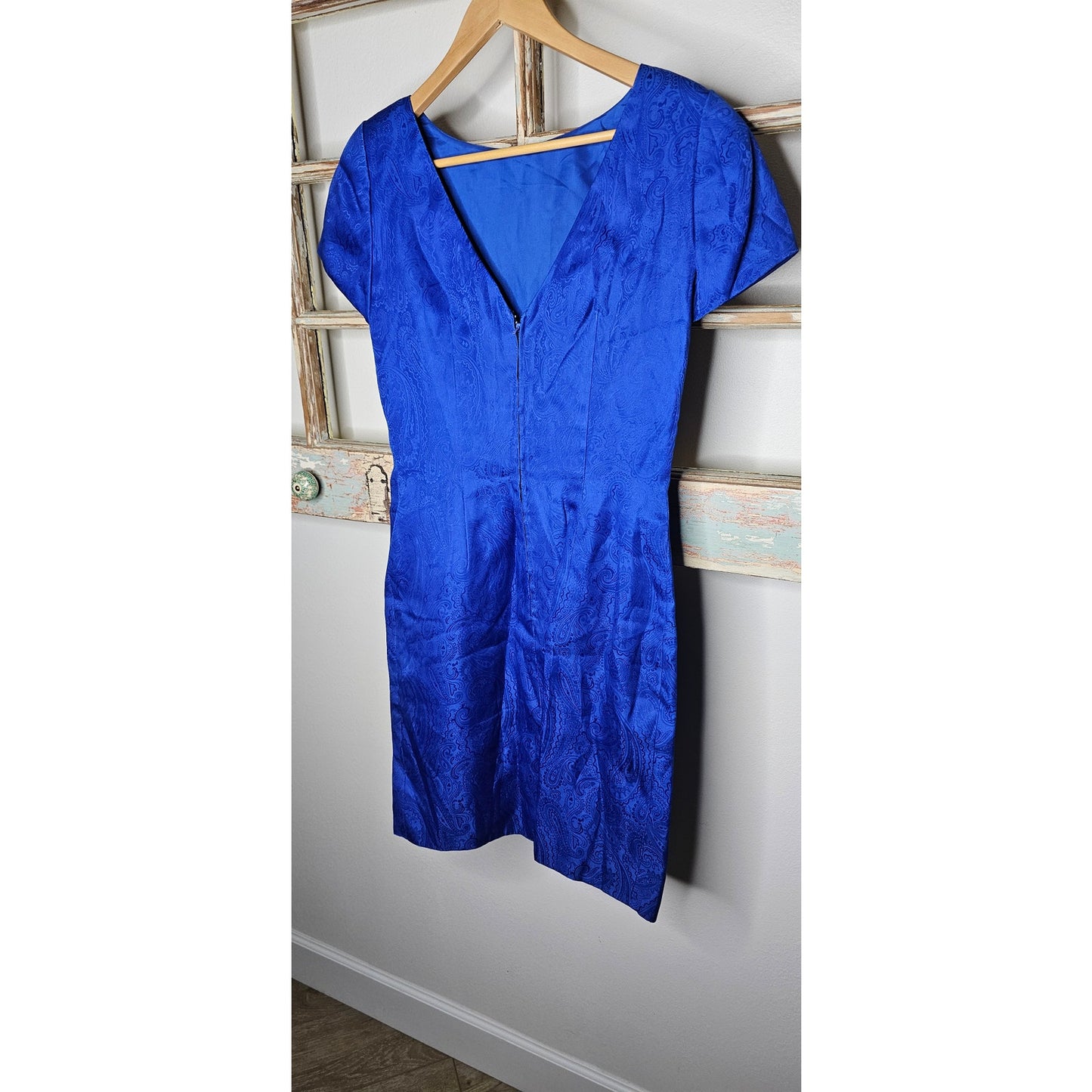 Vintage Morton Myles For Warrens Royal blue Ladies Small