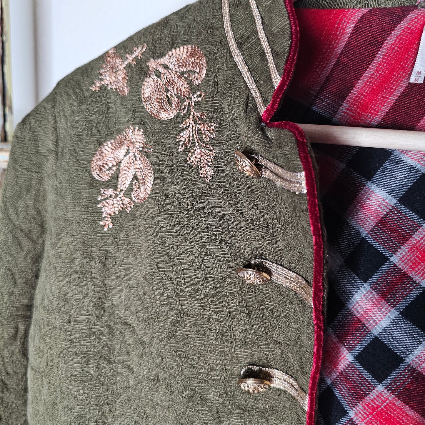 Free People Lauren Band Military Vibe Jacket Ladies size Medium