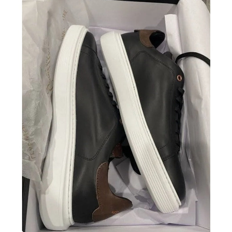 Good Man Brand Legend London Black & Dark Vachetta Sneaker Size 11