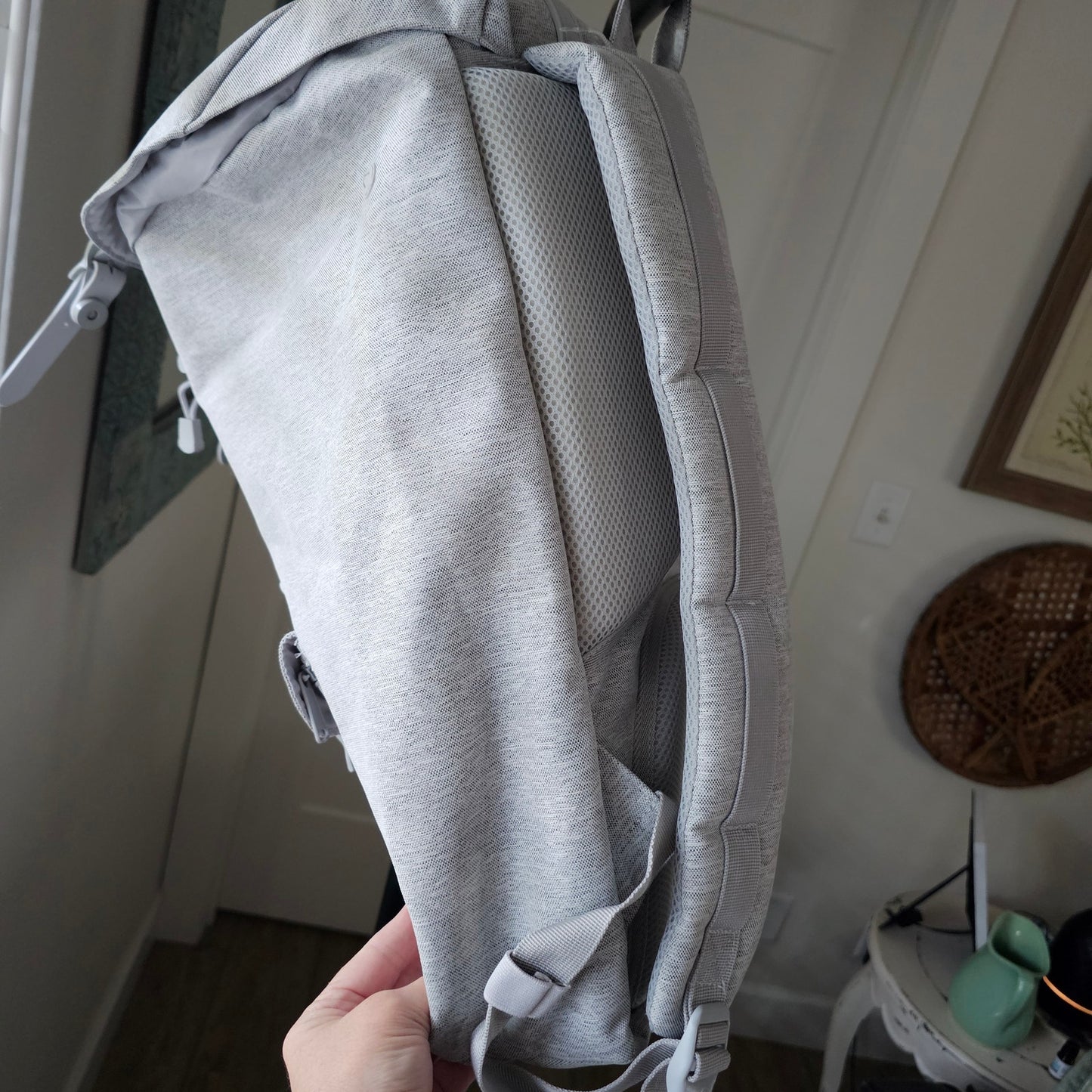 NWOT Herschel Supply Little America Light Grey Neutral Backpack