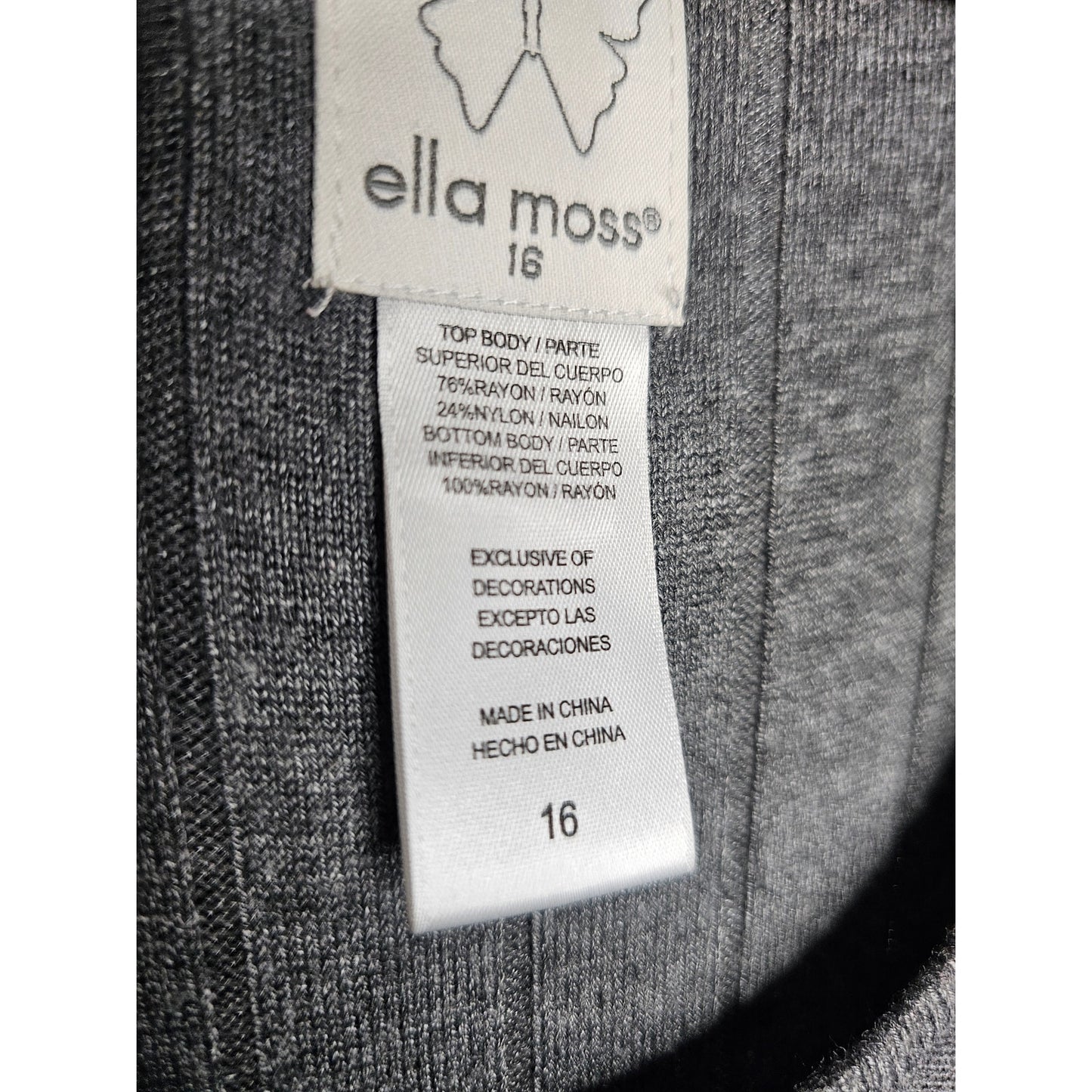 Ella Moss Sleeveless Pleated Sweater Dress Ladies Size Medium