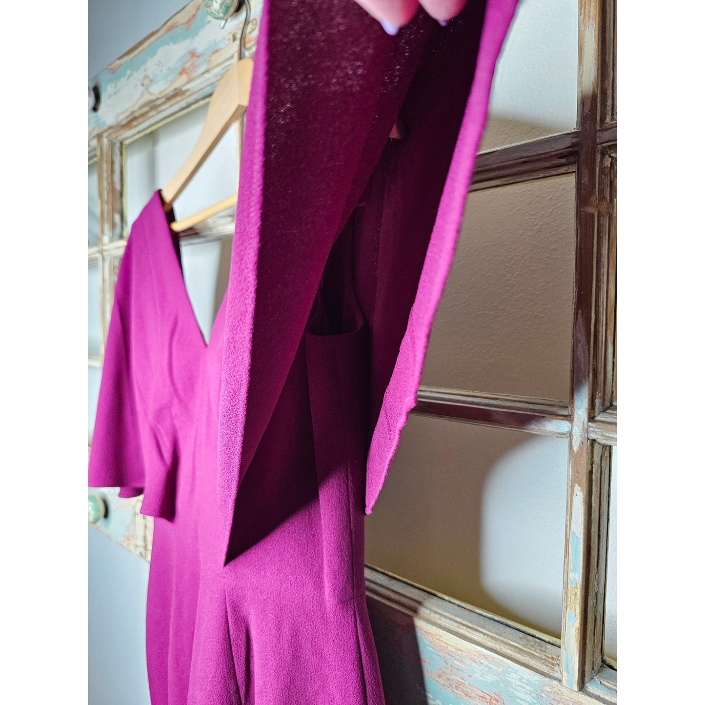 NWT Dress The Population Louisa Butterfly Sleeve Dress Ladies size Medium