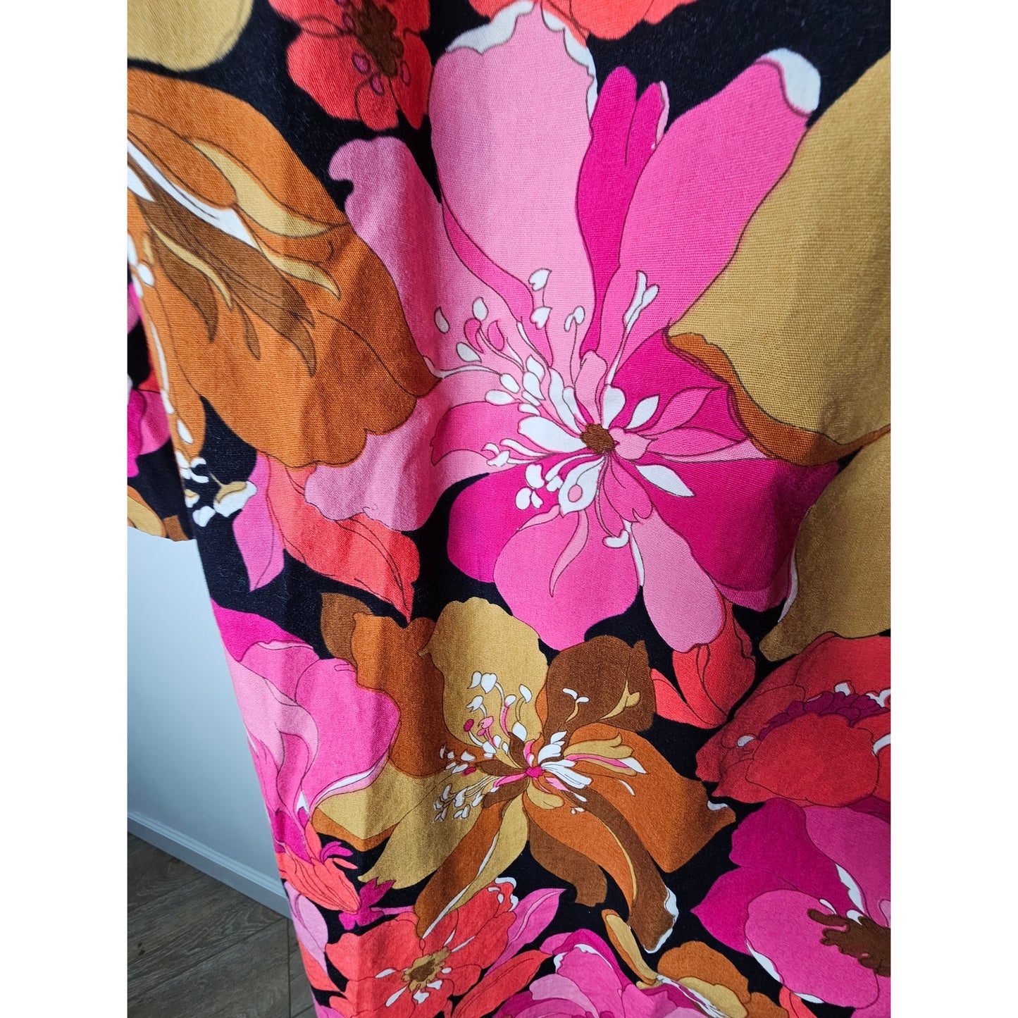 Vintage Hawaiian RenJoy Two-piece Midi skirt with sleeveless Top size Large