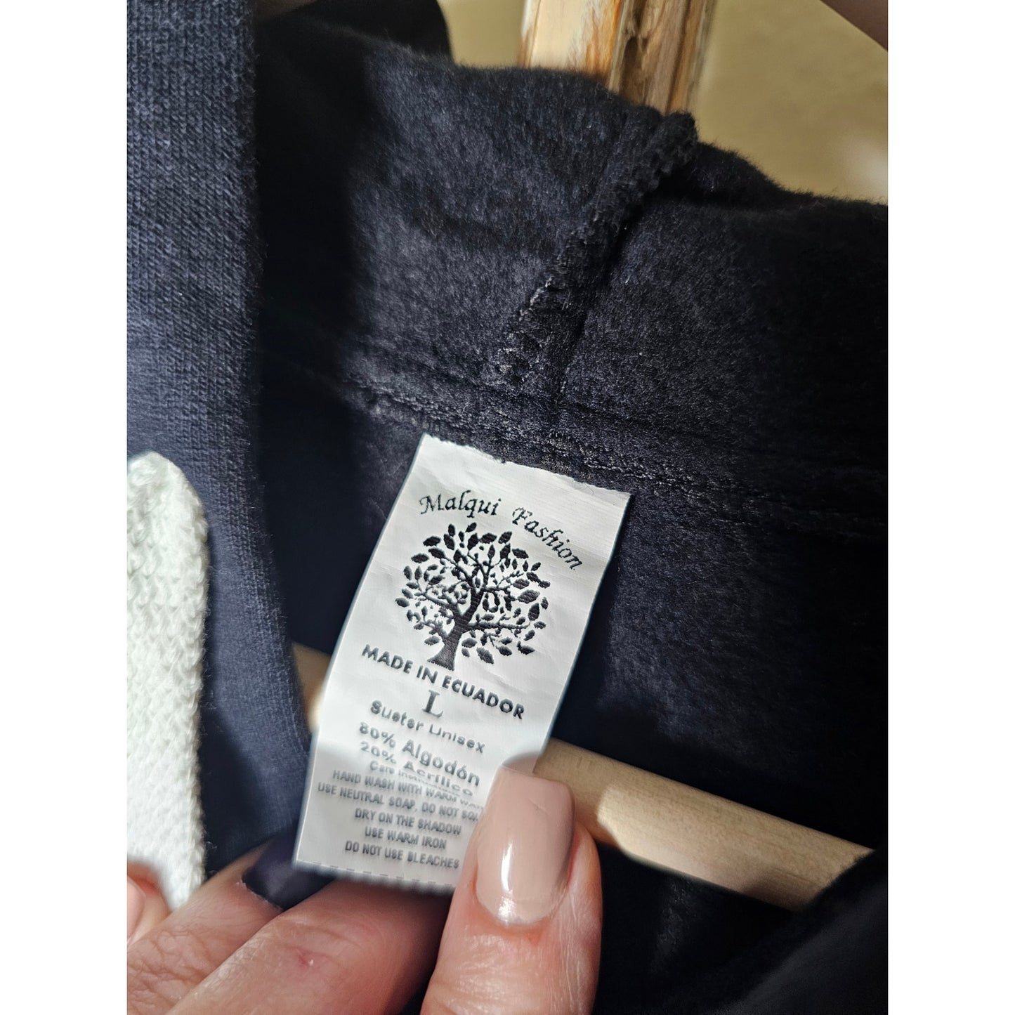 Eagle / Wolf Southwest Pullover Hoodie Men's Size Large