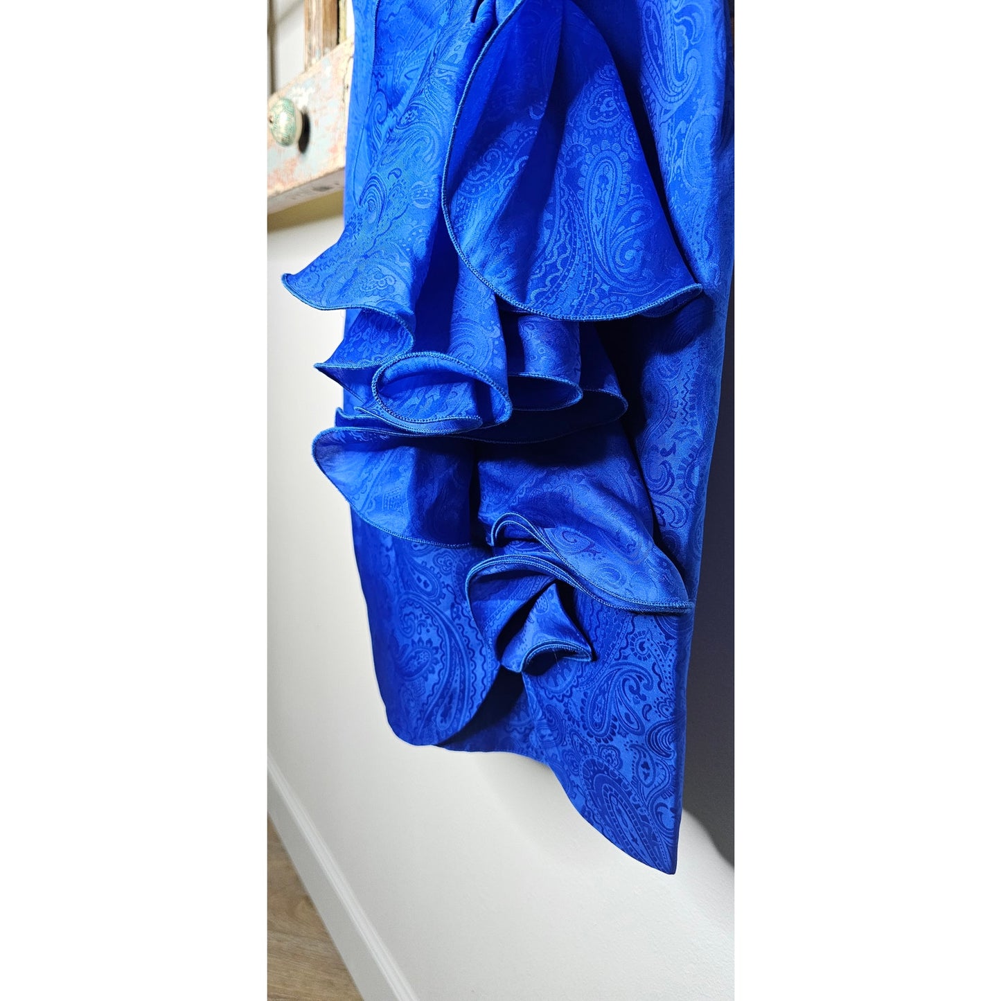 Vintage Morton Myles For Warrens Royal blue Ladies Small
