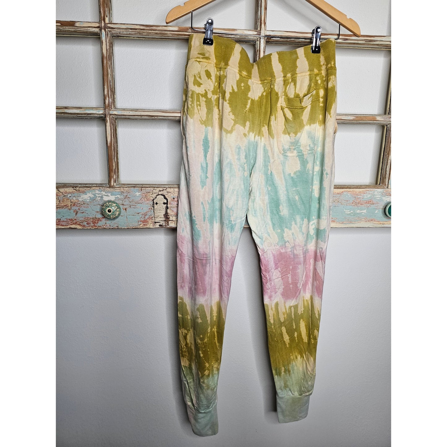 Tie Dye Young Fabulous and Broke Sweatpants Ladies size Large