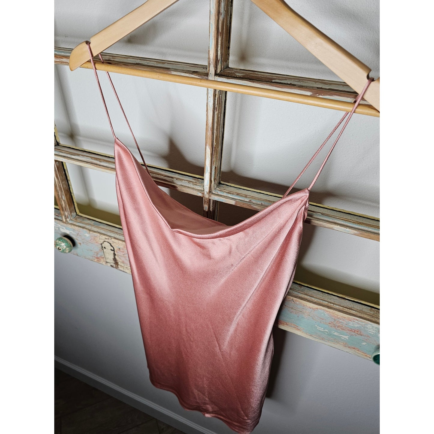 NWT Alice + Olivia Rose Tan Lined Mini Slip Dress Size 10