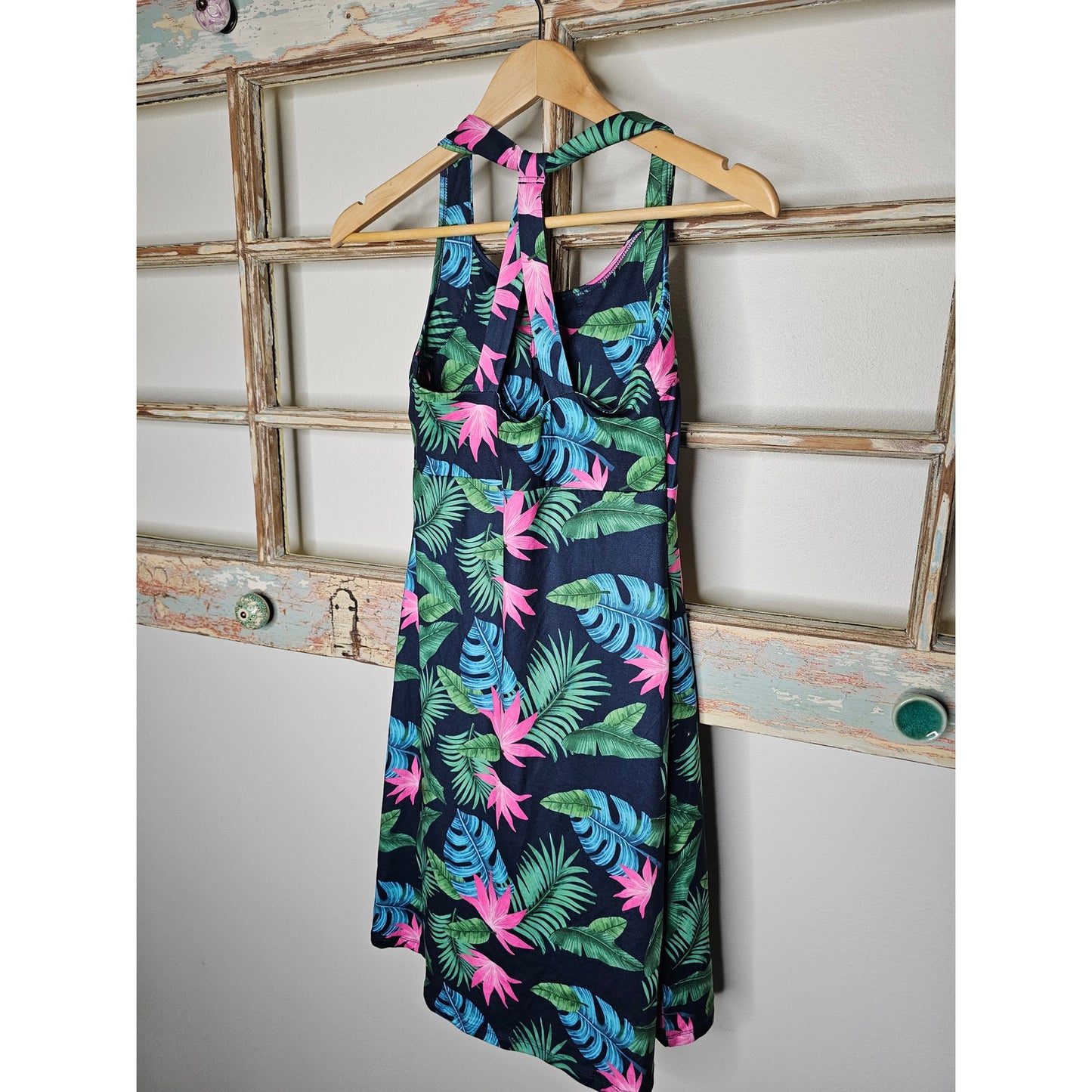 Kyodan Tropical Women's Athletic Dress Built in Bra Size XS