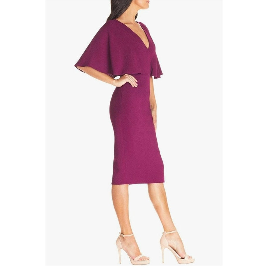 NWT Dress The Population Louisa Butterfly Sleeve Dress Ladies size Medium
