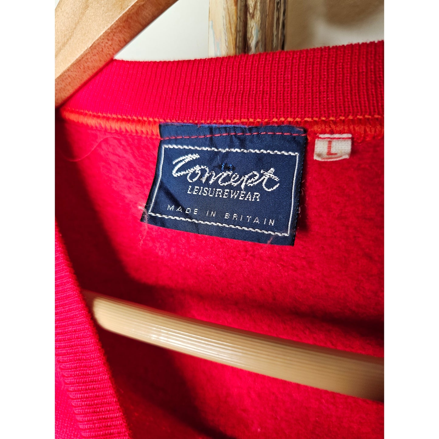 Vintage Golf Embroidered Sweatshirt Concept Leisurerwear Men's Size Large