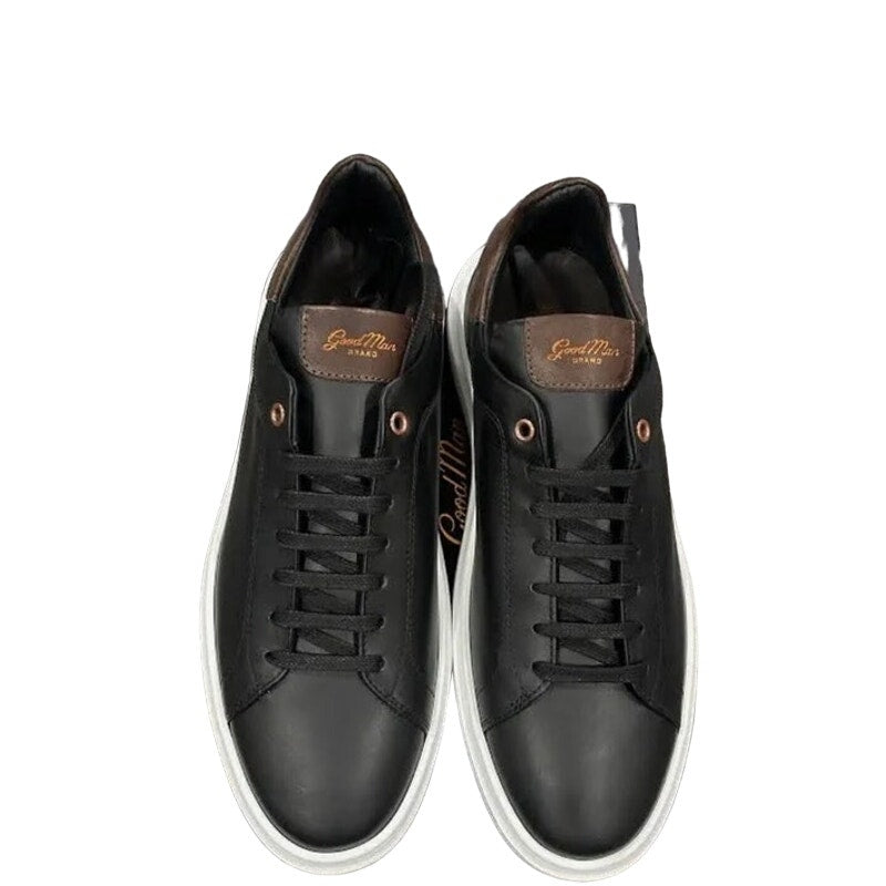 Good Man Brand Legend London Black & Dark Vachetta Sneaker Size 11