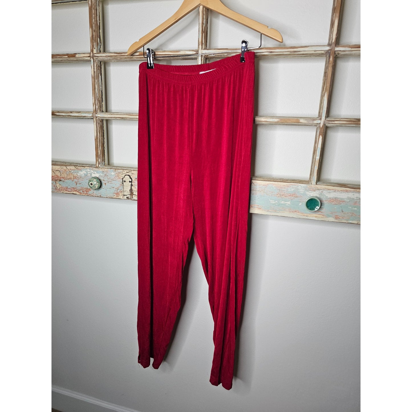 Vintage Carolyn Strauss Traveler Pants With Elastic Waist Size 1X