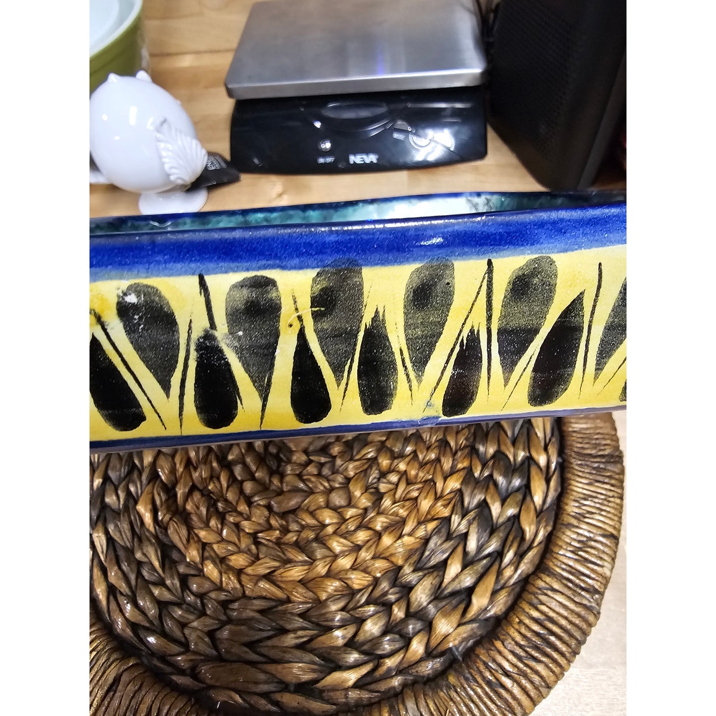 Mayolica Santa Rosa Guanajuato Mexico Pottery Fruit Watermelon ART