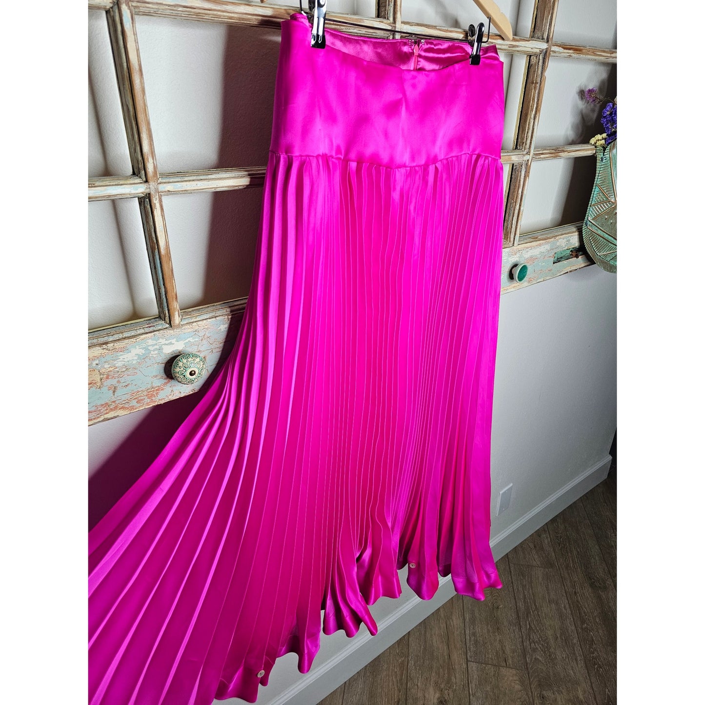 Gabriella Arango Miami Designer Two Piece Hot Pink Ladies Formal set size 3X