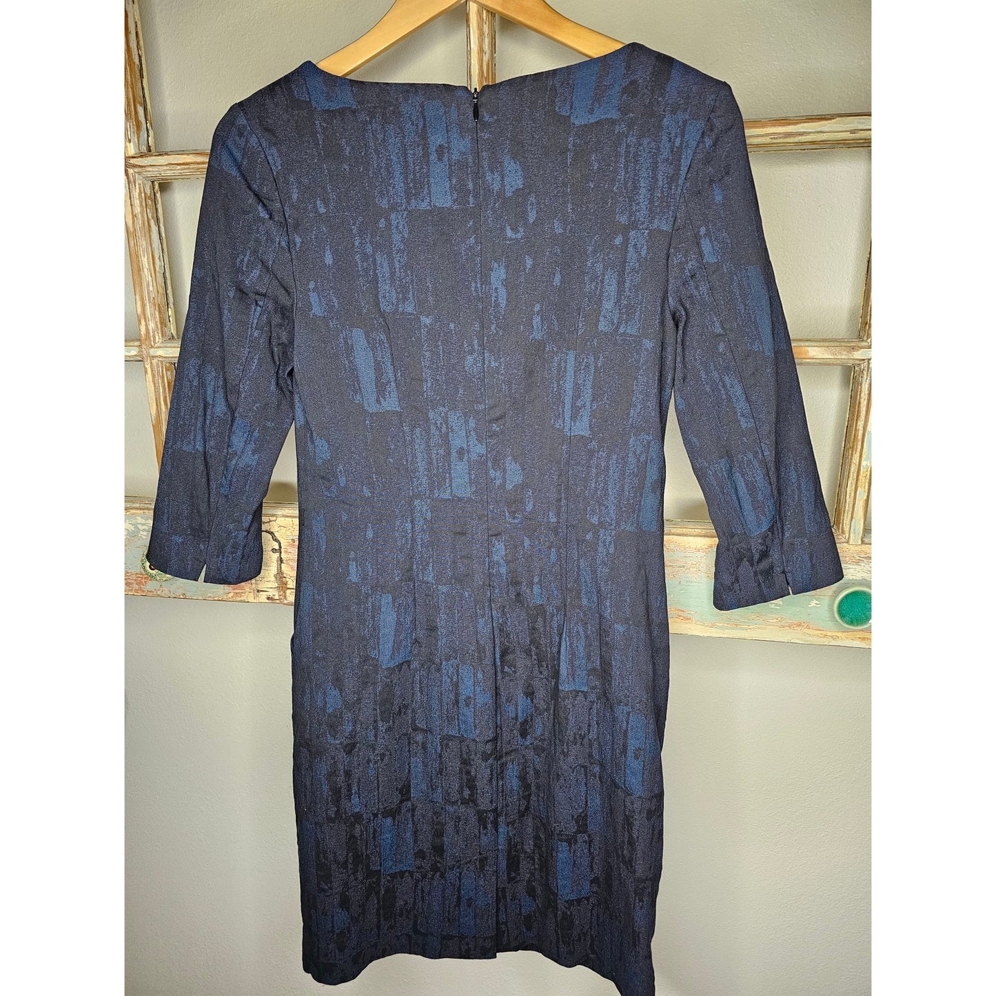 MM. Lafleur Women's Etsuko Sheath blue/black size 6