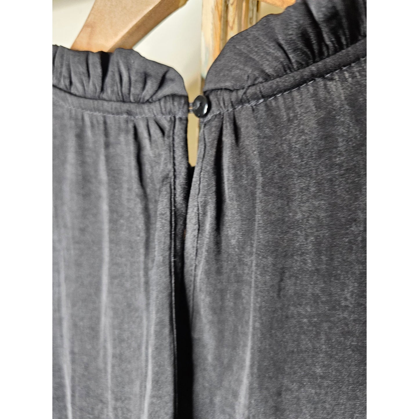 Anthropologie Maison D'Amelie Ladies Black Long Sleeve Blouse size XS