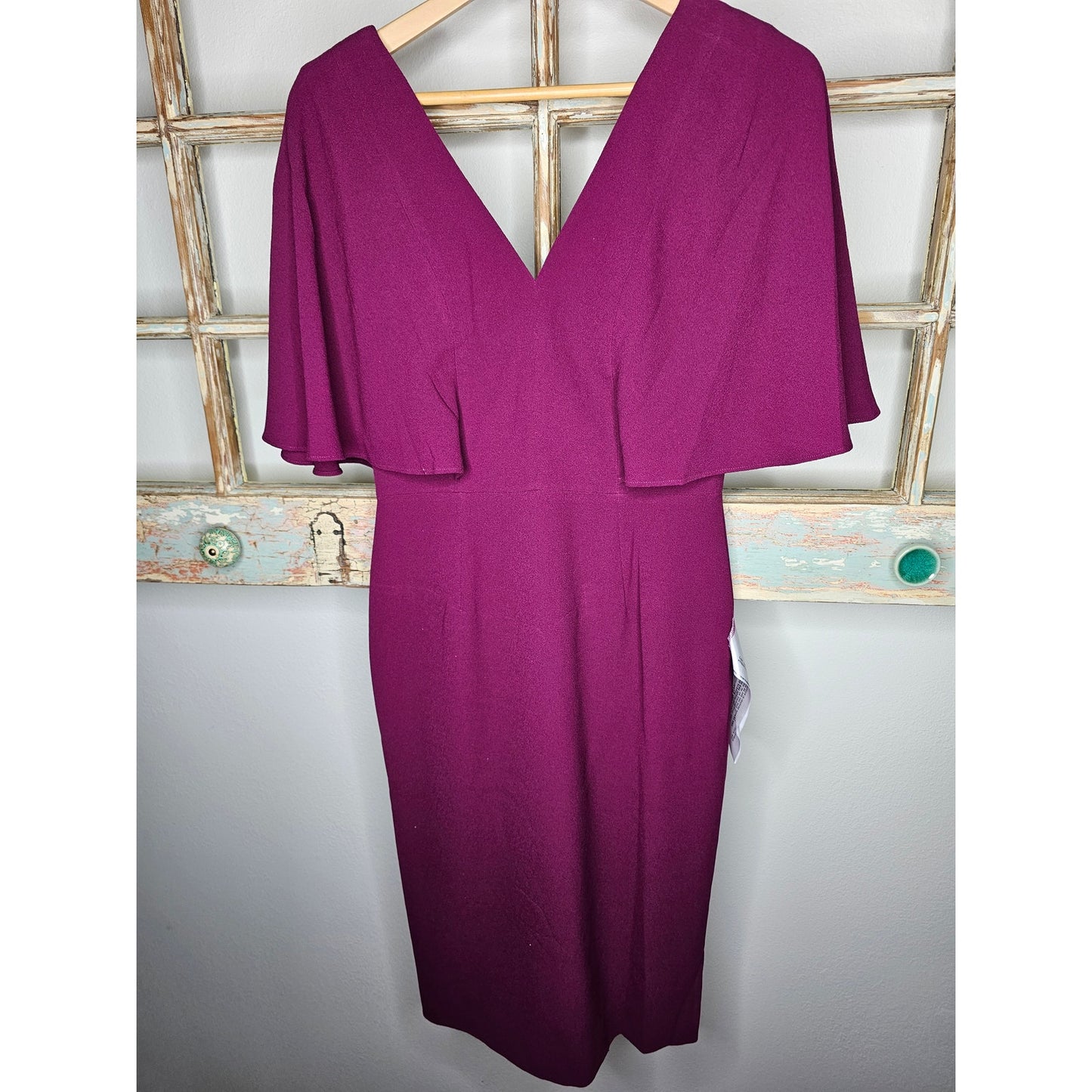 NWT Dress The Population Louisa Butterfly Sleeve Dress Ladies size Medium