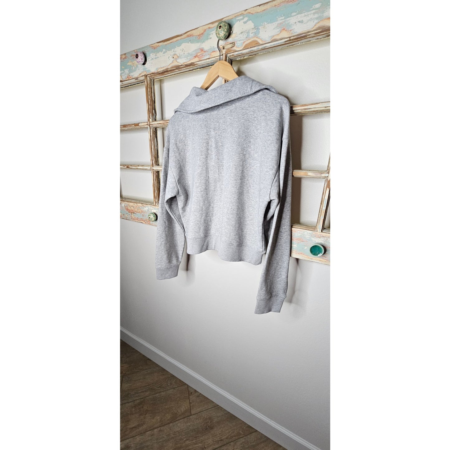 NWT Prince Pickle Ball Grey Sweatshirt 1/3 Zip Ladies size XL