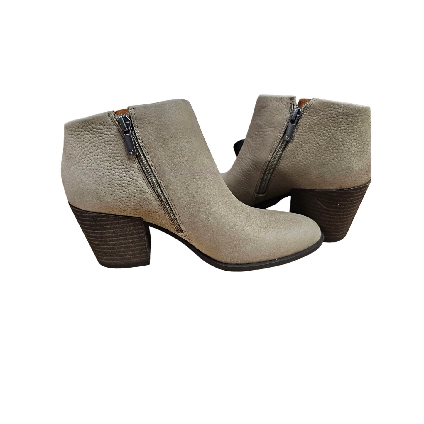 Lucky Brand Bellita Leather Ankle Boot in Seneca Rock Size 8