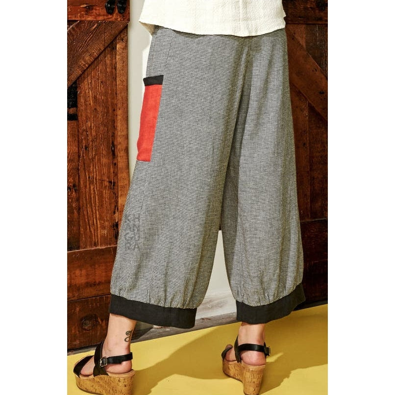 Saint Tropez Khangura The Looker Pants Color Block size Medium