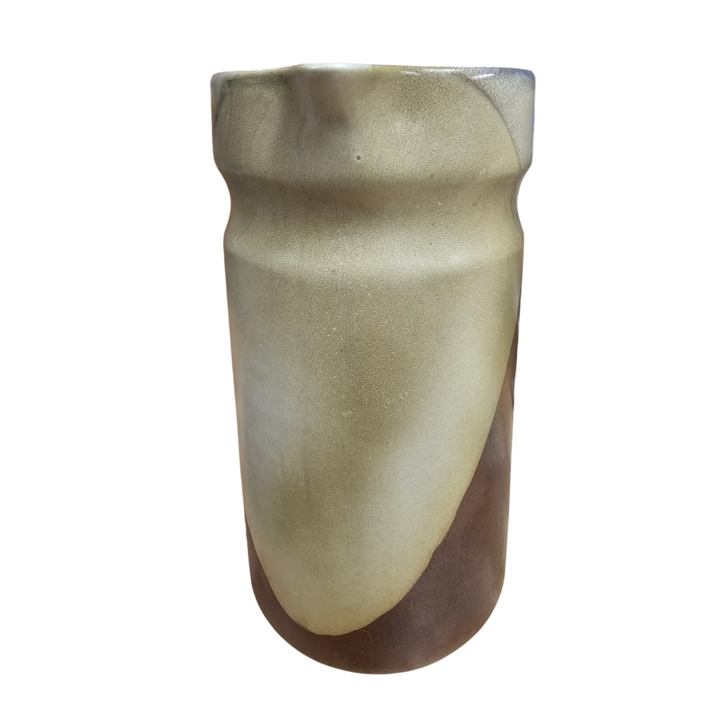 MCM Pottery Robert Maxwell Geometric Pitcher 5 1/2" X 9"