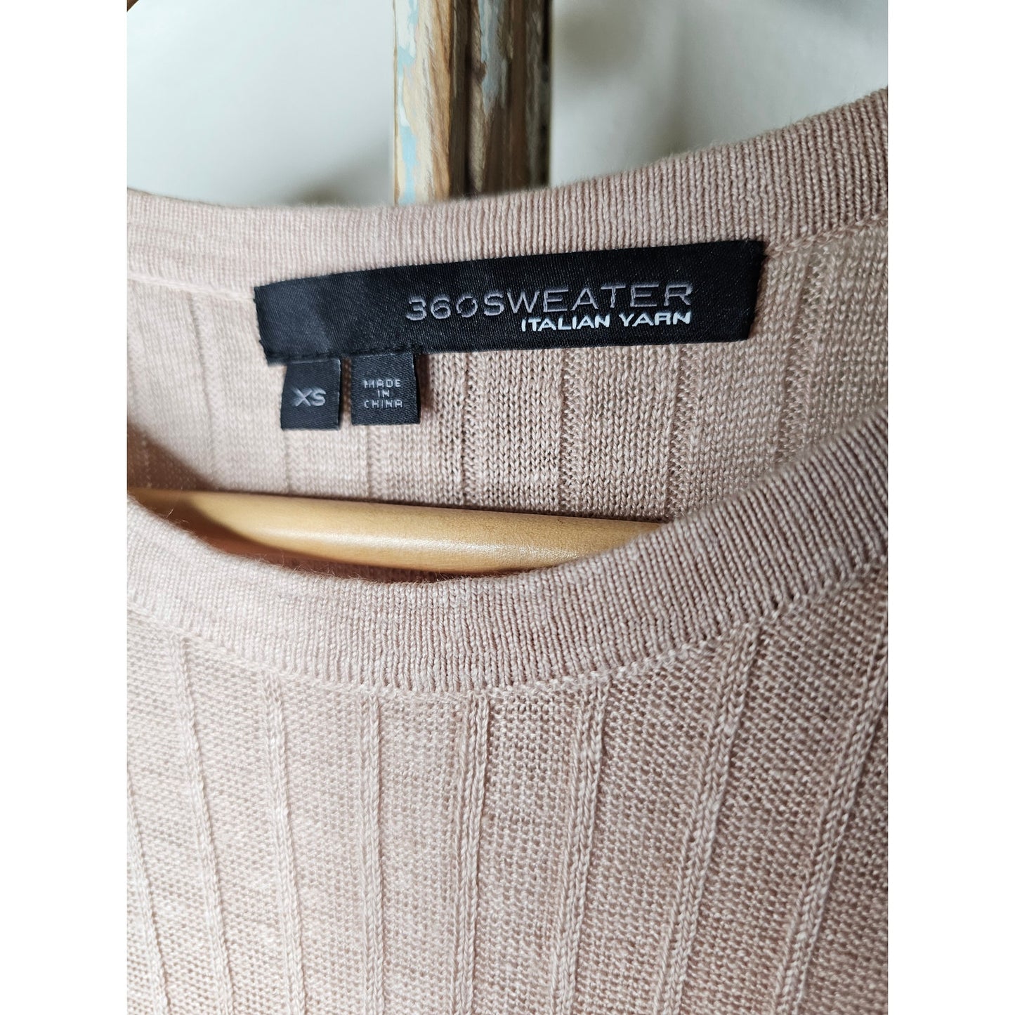 Linen 360 Linen Italian Yarn Midi Column Dress with Side Slits Size XS