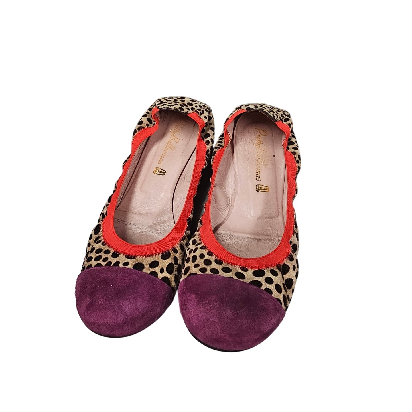 Pretty Ballerinas 100% Suede Shoes From Spain size 38/ 7