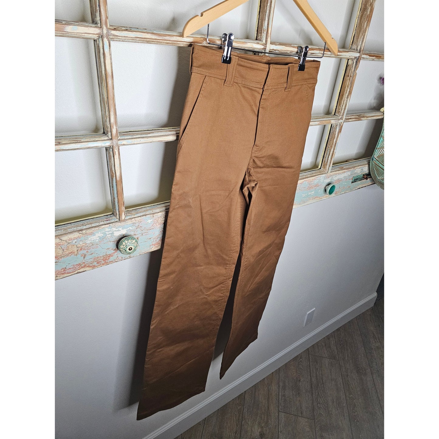 NWT A.L.C. Lawrence Pants Wide Leg Pants in Terracotta Ladies size 0