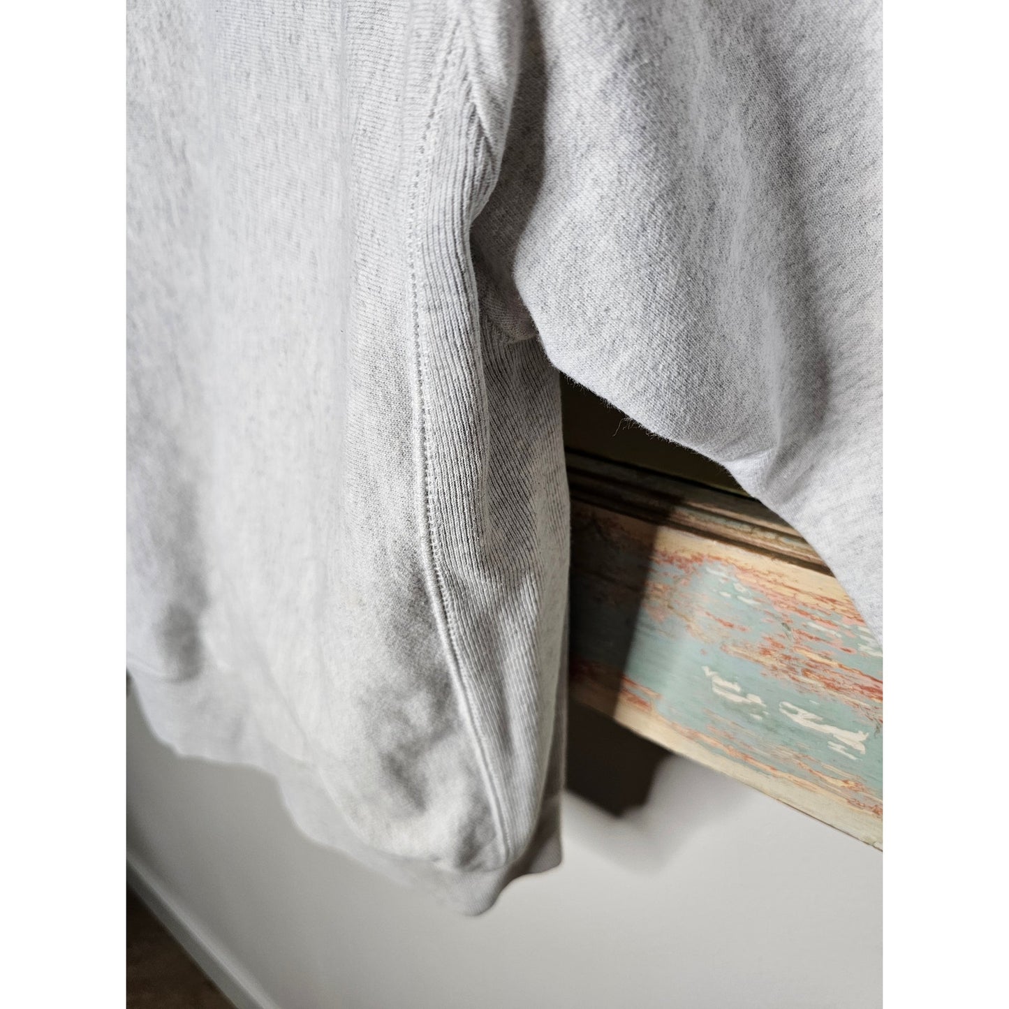 Vintage Roger Williams University Light Gray Champion Hoodie size Medium