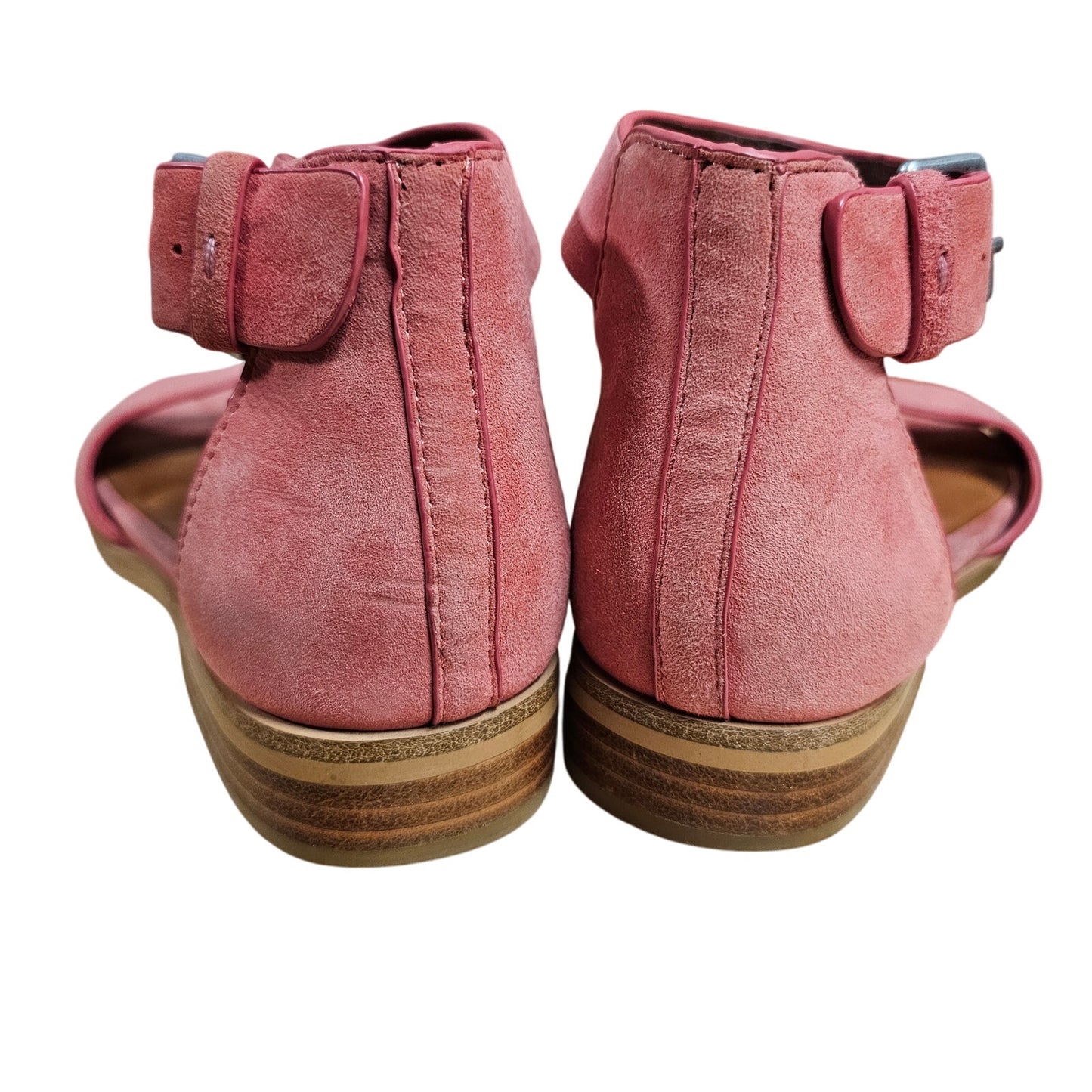Gentle Souls Leather Gracey Flat Sandals with Ankle Strap Ladies size 6.5