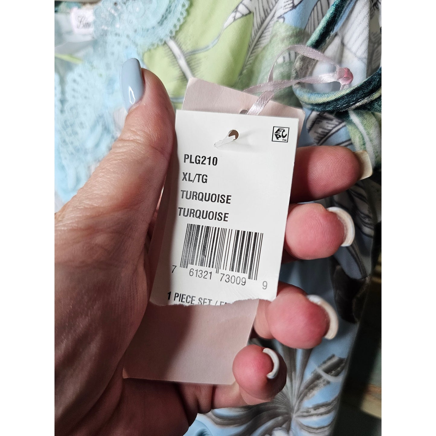 NWT Linea Donatella Floral Spaghetti Strap Nighty Ladies size XL