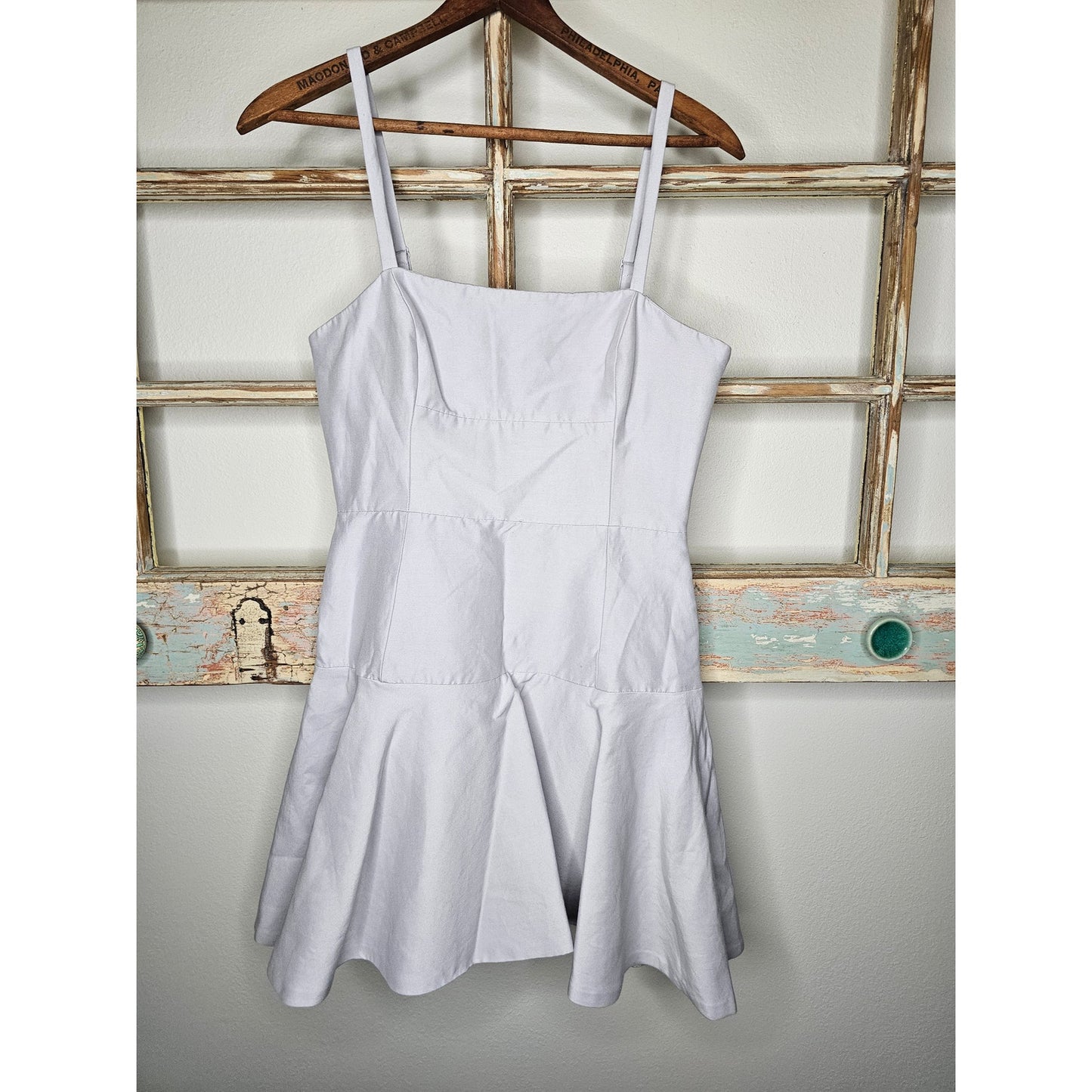 Halston Heritage Faille Light Lavendar Womens Mini Dress Ladies size 2
