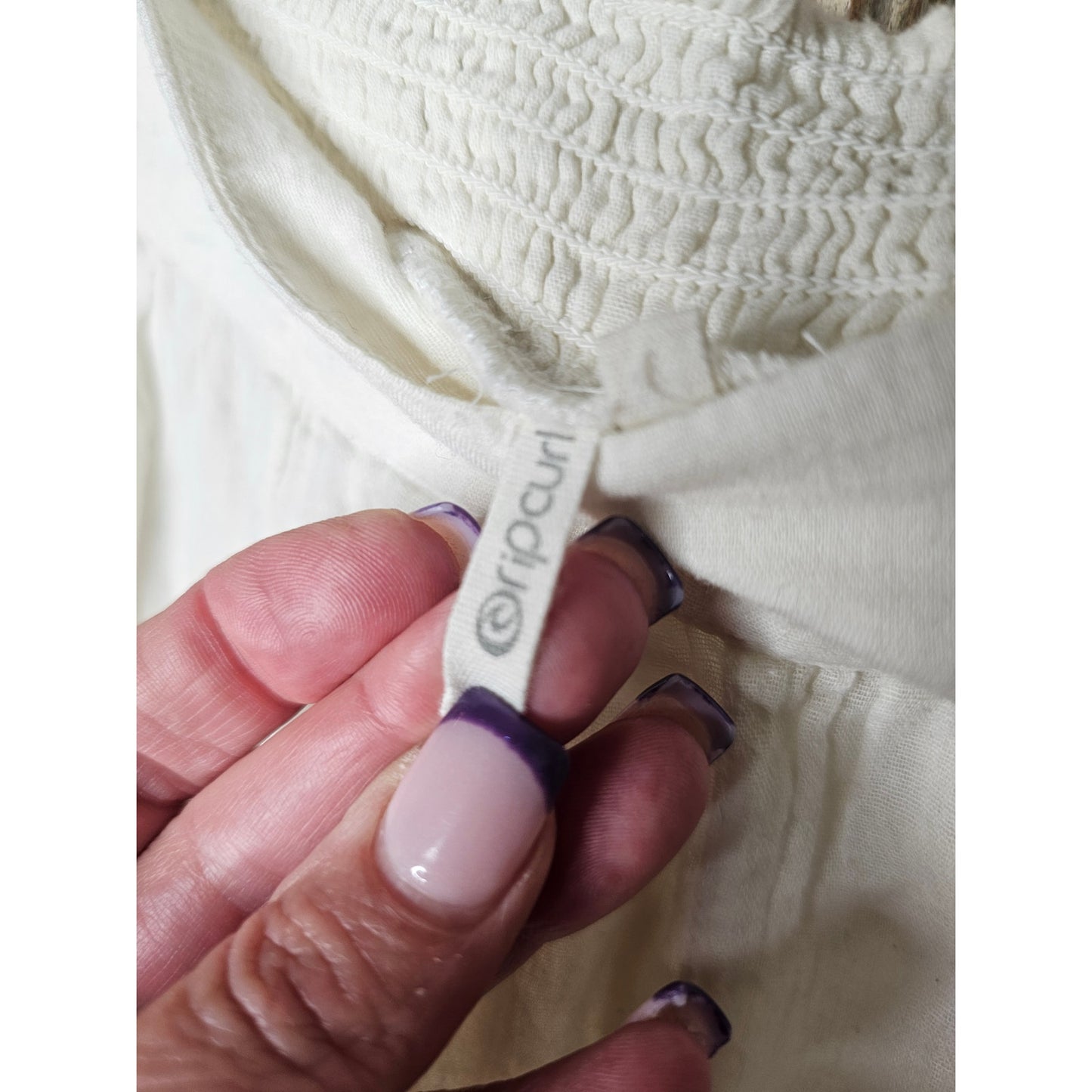 Ripcurl Lightweight Thin Pants with Embroidery Ladies size XL