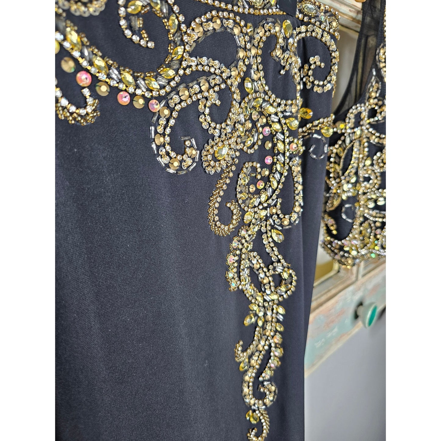 Formal Dress Camille La Vie Two Piece Sleeveless Gem With Long Skirt Ladies Size 2