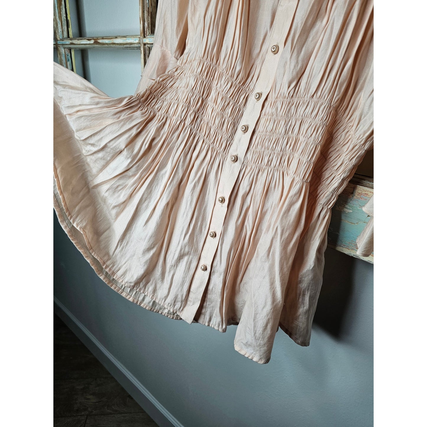 Lungta De Fancy London Button Up Blouse Italian Made Ladies size 6