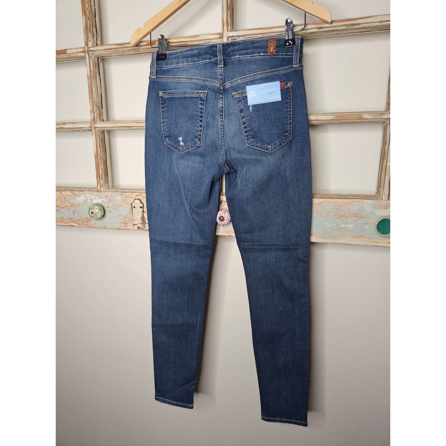 NWT 7 For All Mankind The Ankle Skinny Jeans Ladies size 23
