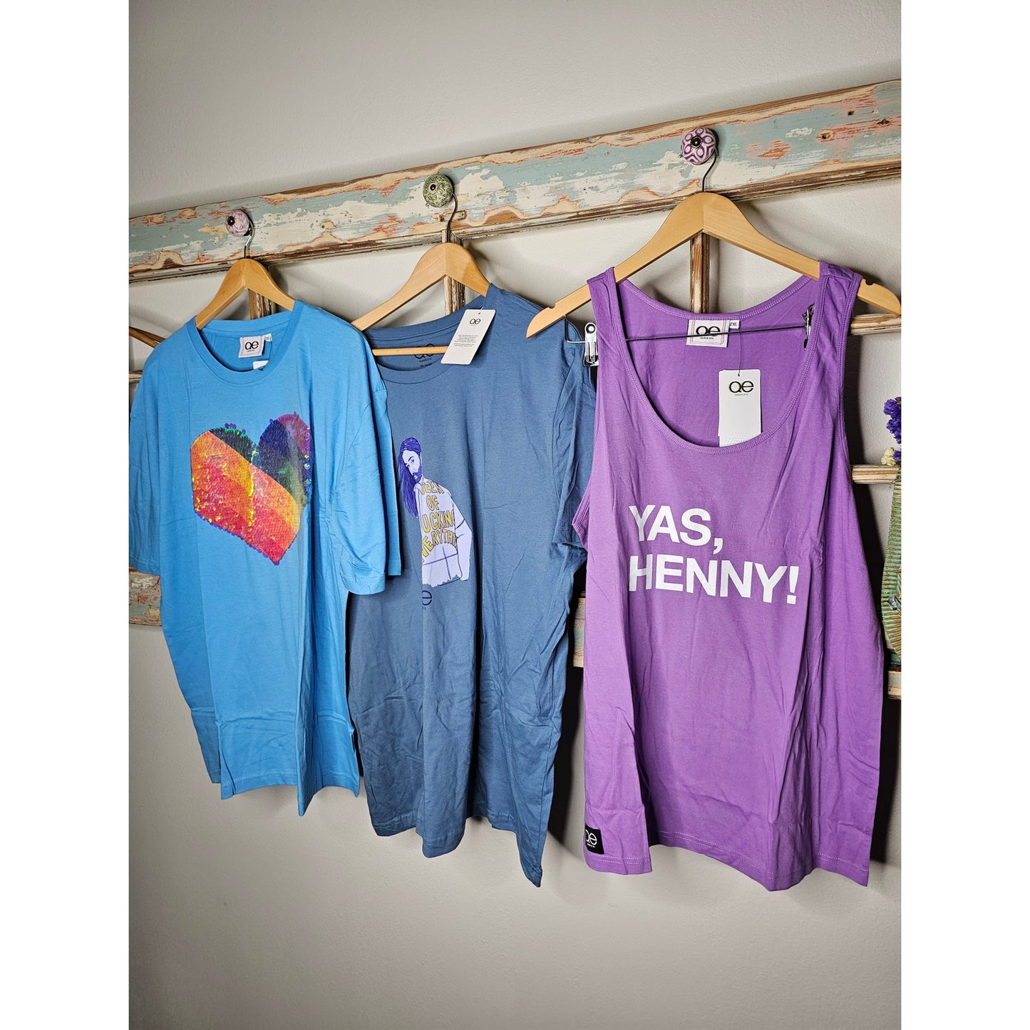 NWT Official Queer Eye lot of 3 Tee Shirts In Men's Size XX Large