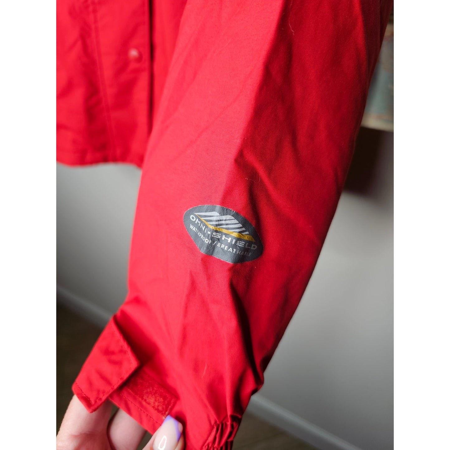 SOREL Women's Red Hooded Zip/Snap Closure Ladies size Medium Jacket