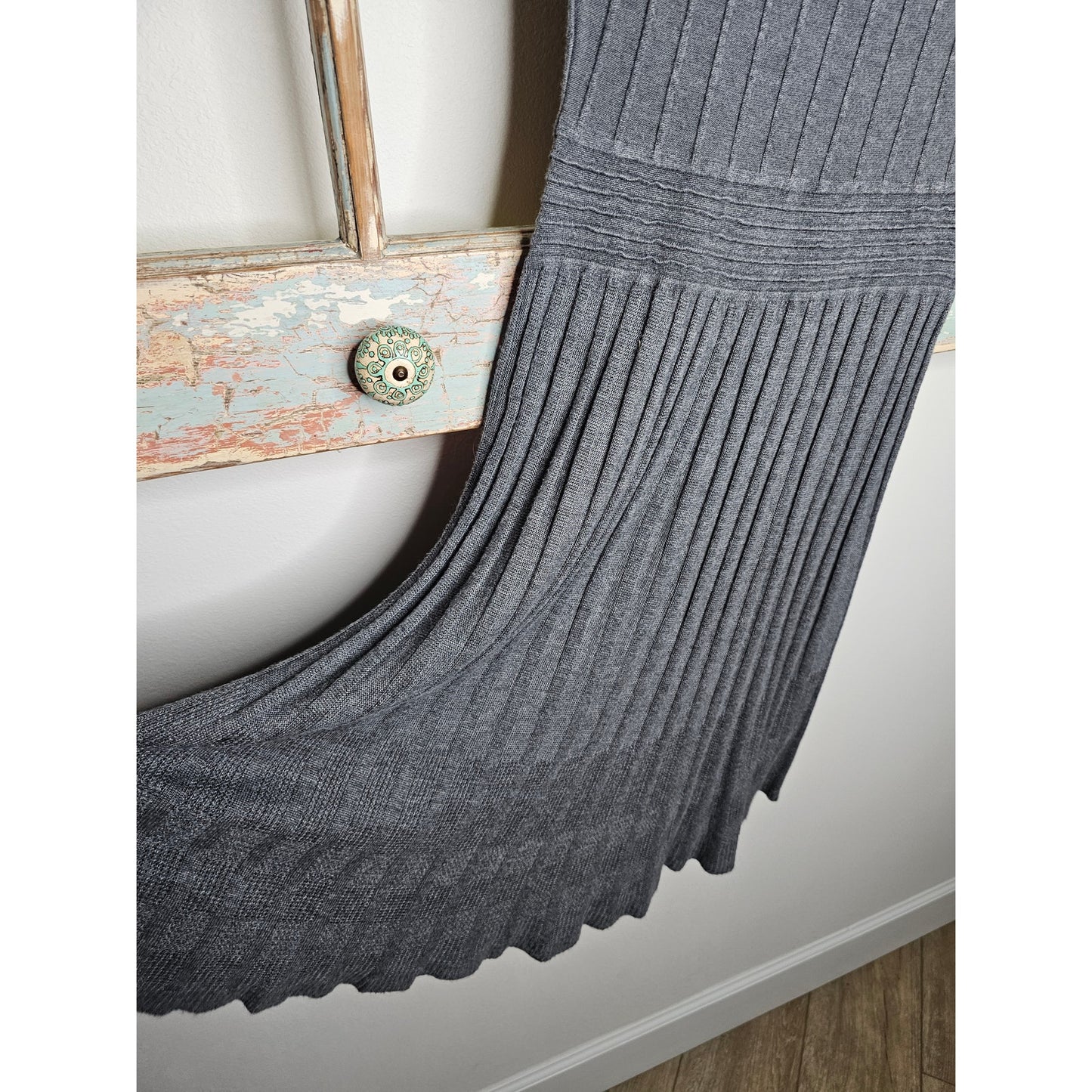 Ella Moss Sleeveless Pleated Sweater Dress Ladies Size Medium