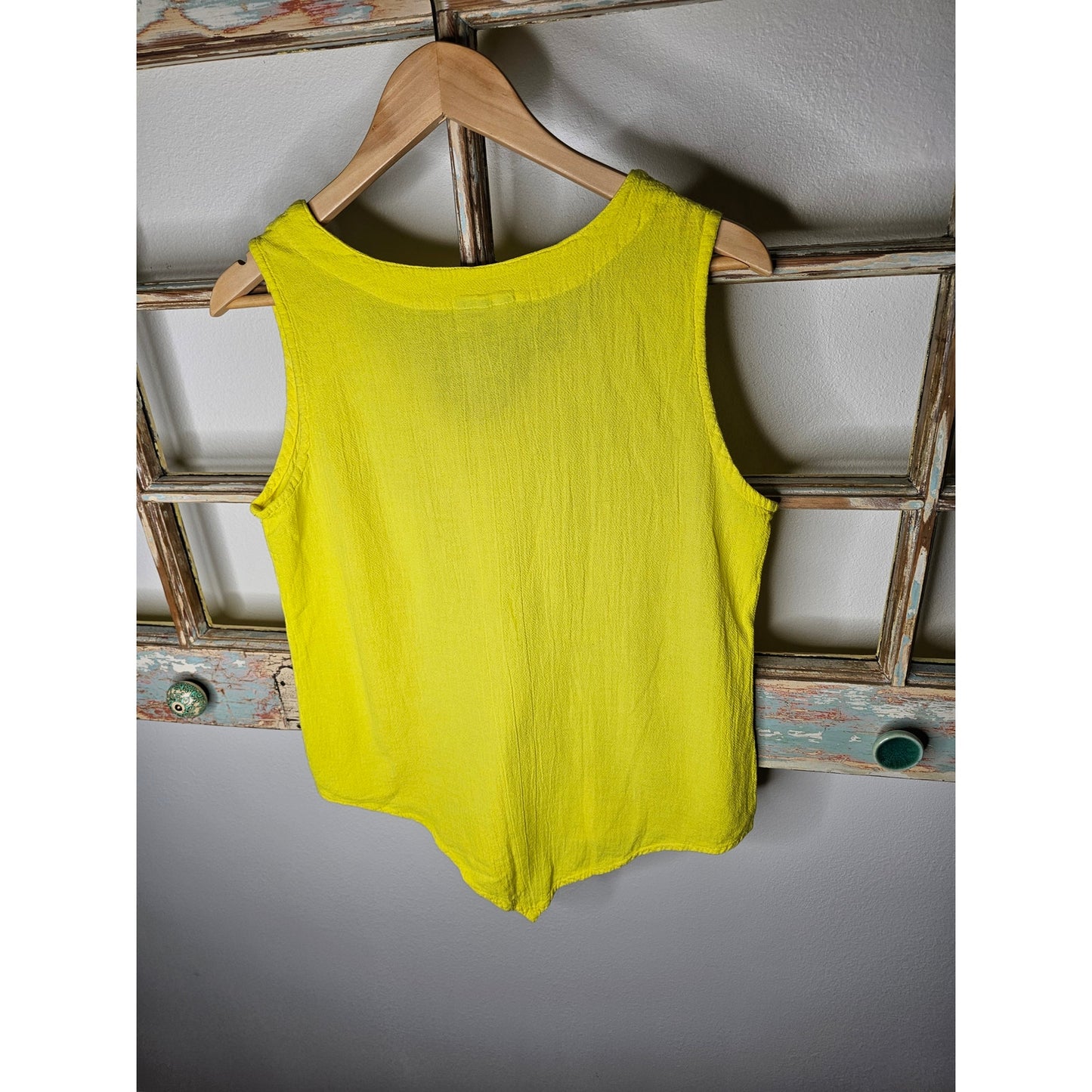 CottonWays Nancy Sleeveless Top in Sunflower Ladies size XS/S