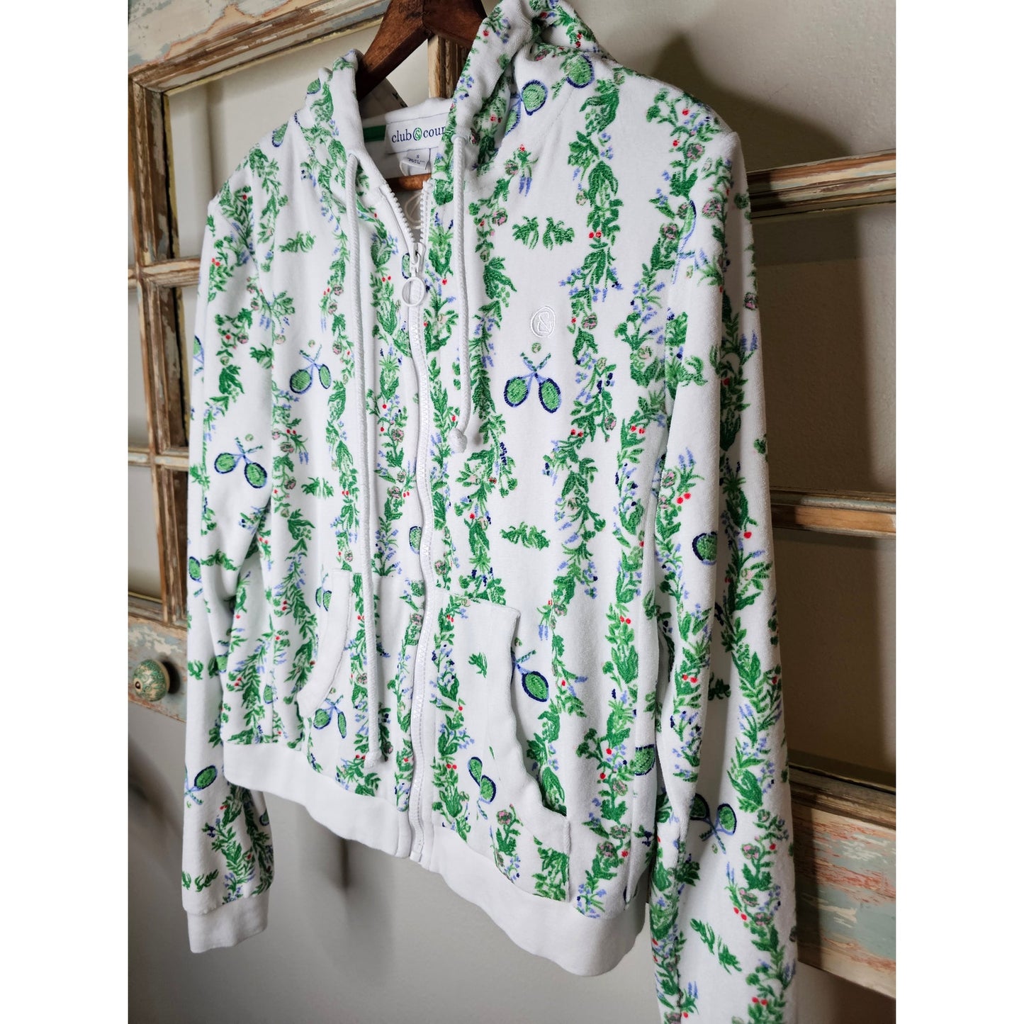 NWOT Club & Court BEspoke Court Hoodie Ladies size Small