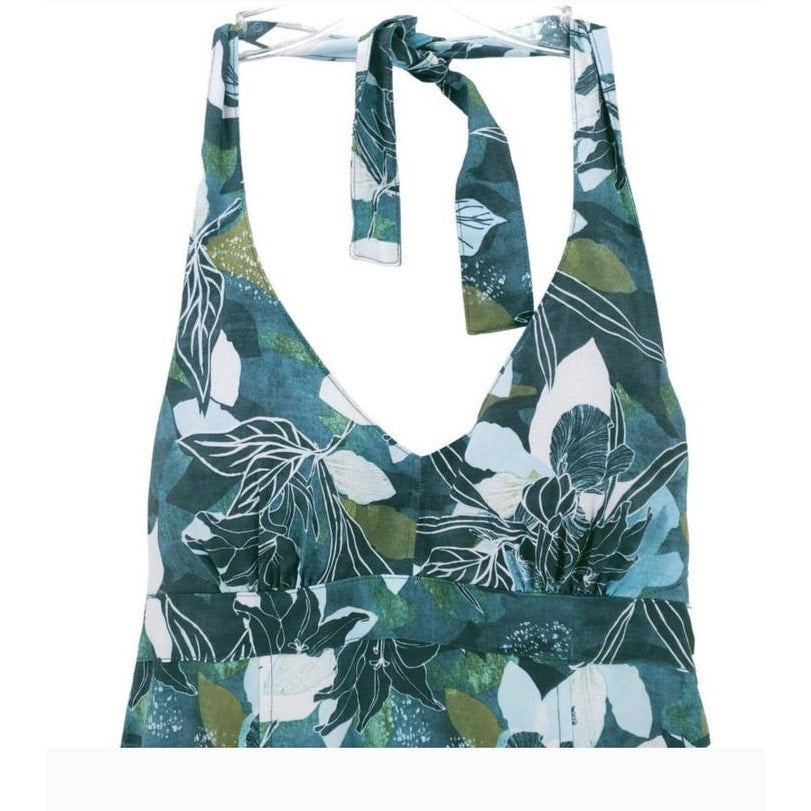 Athleta Pack Everywhere Floral Halter Dress Size 0