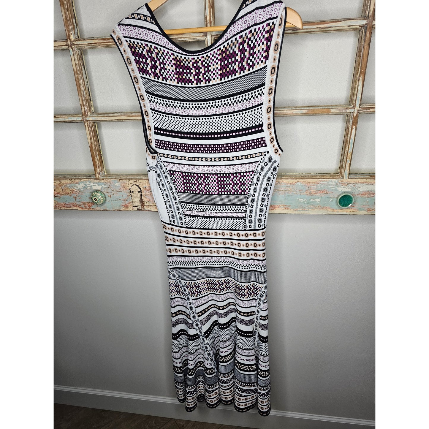 NWOT Diane Von Furstenberg Kleid IM Bodycon Stil Dress ladies size Medium