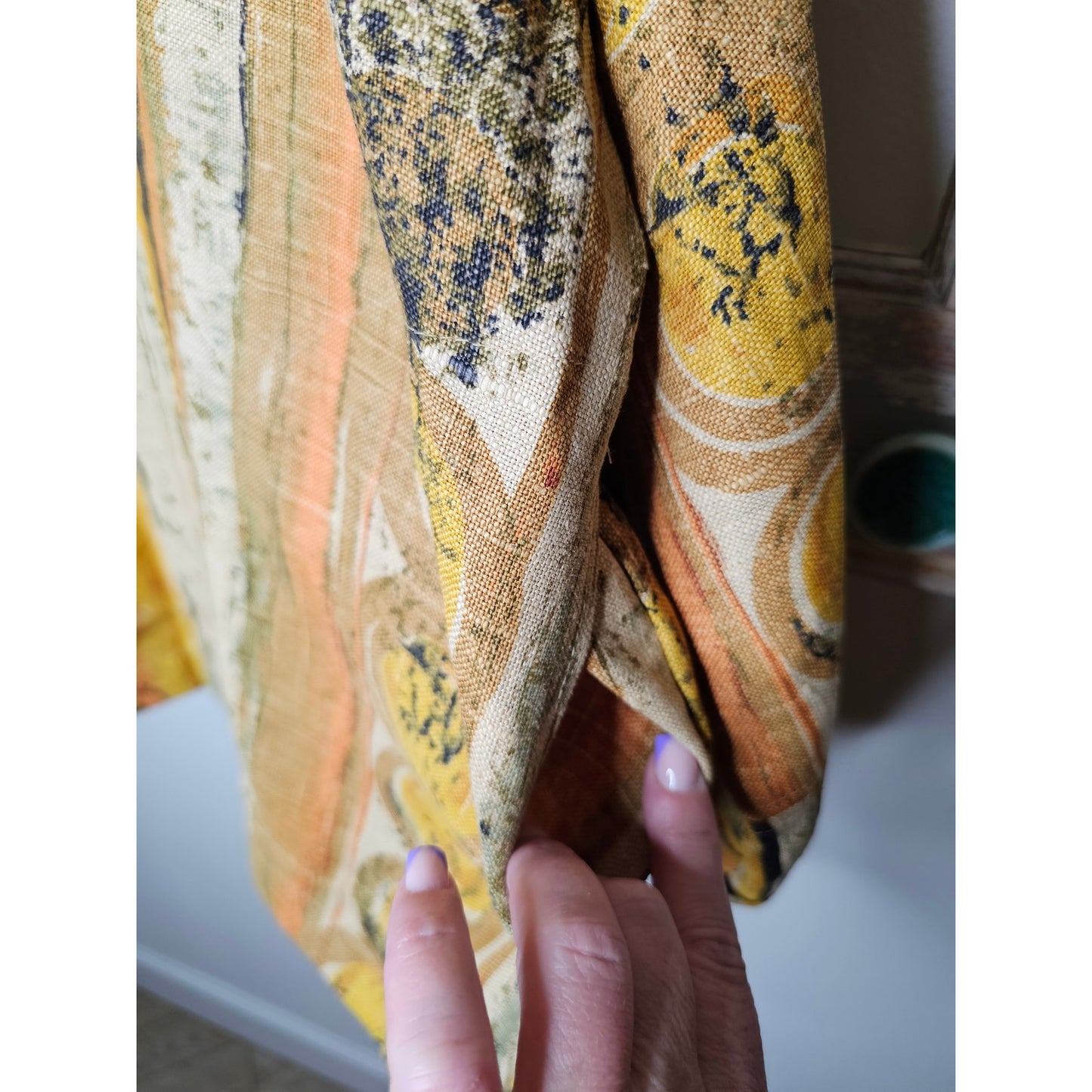 Vintage Canadian Boho Blazer / Jacket By Courage One Size