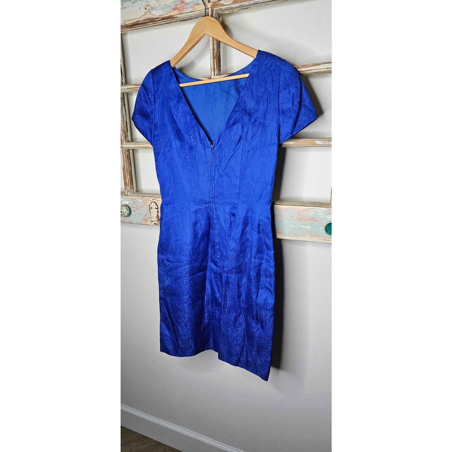 Vintage Morton Myles For Warrens Royal blue Ladies Small