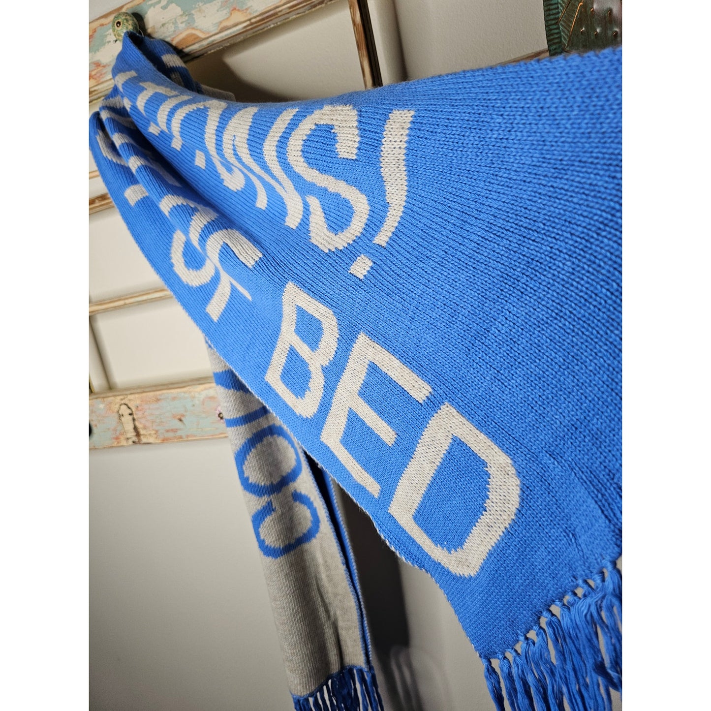 NWT Wildfox Large Scarf "Congratulations You Are Out Of Bed" Unisex