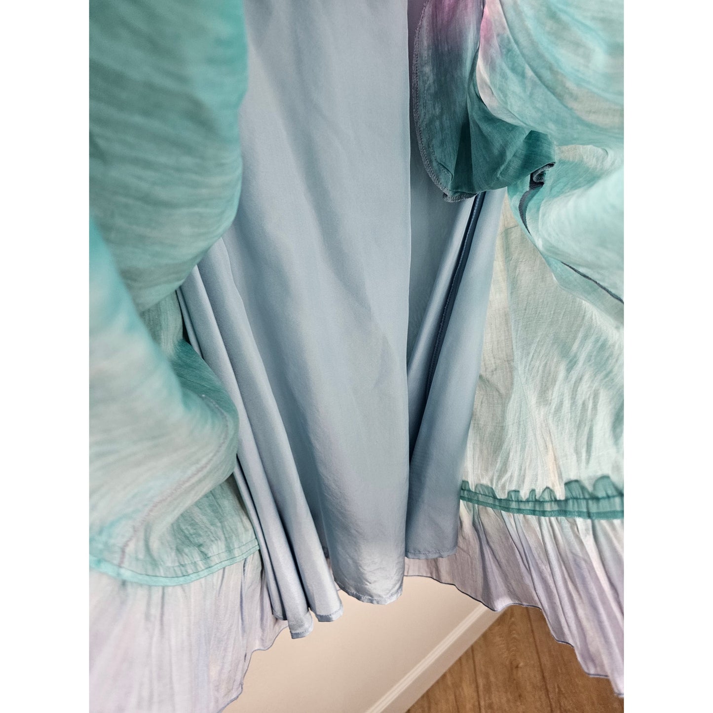 Cynthia Steffe Tye Dye A-Line Silk Cottage/ Fairy Love Shack Skirt Size 2